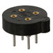 917-93-104-41-005000 by Mill-Max Manufacturing Corp. - CONNECTOR TRANSIST TO-5 4POS GOLD
