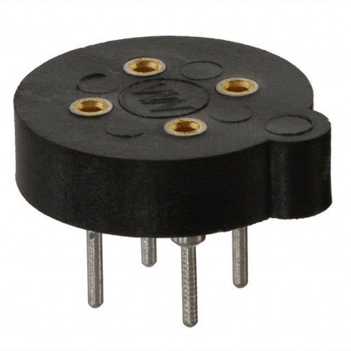 917-43-104-41-005000 by Mill-Max Manufacturing Corp. - CONNECTOR TRANSIST TO-5 4POS GOLD