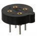 917-43-104-41-005000 by Mill-Max Manufacturing Corp. - CONNECTOR TRANSIST TO-5 4POS GOLD