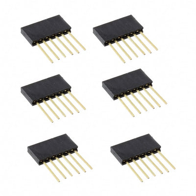 920-0085-01 by Schmartboard, Inc. - CONNECTOR HDR 6POS 0.1 GOLD PCB 6PC