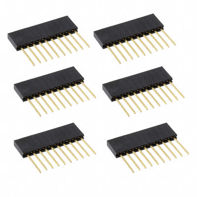 920-0087-01 by Schmartboard, Inc. - CONNECTOR HDR 10POS 0.1 GOLD PCB 6PC