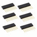 920-0087-01 by Schmartboard, Inc. - CONNECTOR HDR 10POS 0.1 GOLD PCB 6PC
