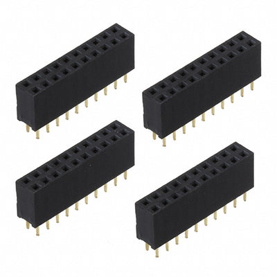 920-0133-01 by Schmartboard, Inc. - CONNECTOR HDR 20POS 0.1 GOLD PCB 4PC