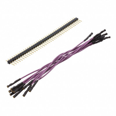 920-0178-01 by Schmartboard, Inc. - QTY. 10 5"" PURPLE FEMALE JUMPERS