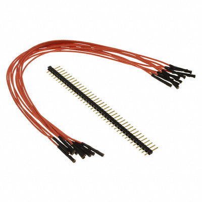 920-0188-01 by Schmartboard, Inc. - QTY. 10 9"" ORANGE FEMALE JUMPERS