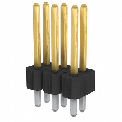 92417-106HLF by Amphenol ICC (FCI) - CONNECTOR HEADER VERT 6POS 2.54MM