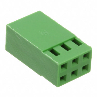 925367-3 by TE Connectivity AMP Connectors - CONNECTOR RECPT HSG 6POS 2.54MM
