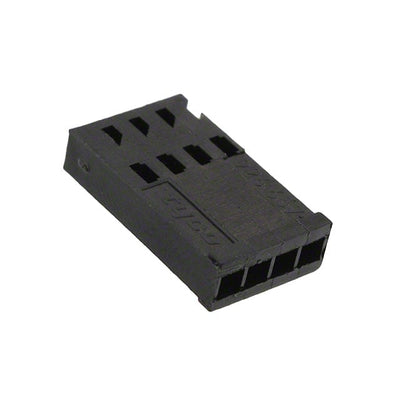 926657-4 by TE Connectivity AMP Connectors - CONNECTOR RECPT HSG 4POS 2.54MM