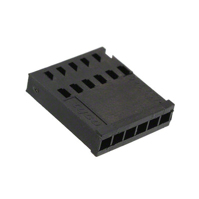 926657-6 by TE Connectivity AMP Connectors - CONNECTOR RECPT HSG 6POS 2.54MM