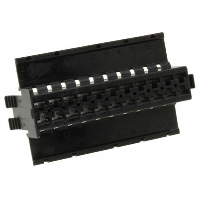 929504-7 by TE Connectivity AMP Connectors - CONNECTOR RECPT HSG 22POS 5.00MM