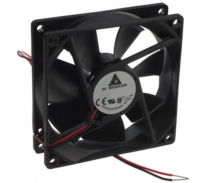 AFB0912MB by Delta Electronics - FAN AXIAL 92X15MM 12VDC WIRE