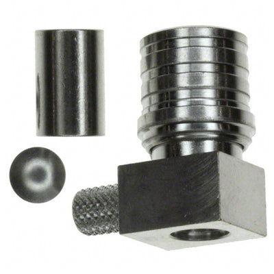 930-110P-51A by Amphenol RF - CONNECTOR QMA PLUG R/A 50 OHM SOLDER