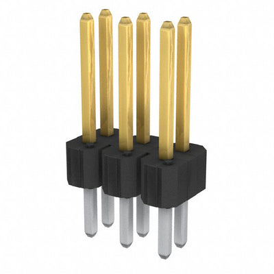 93216-106HLF by Amphenol ICC (FCI) - CONNECTOR HEADER VERT 6POS 2.54MM