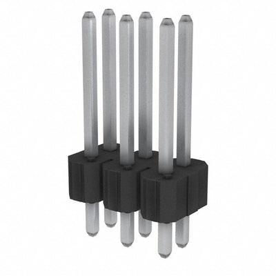 93254-406HLF by Amphenol ICC (FCI) - CONNECTOR HEADER VERT 6POS 2.54MM