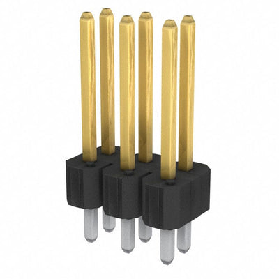 93254-106HLF by Amphenol ICC (FCI) - CONNECTOR HEADER VERT 6POS 2.54MM