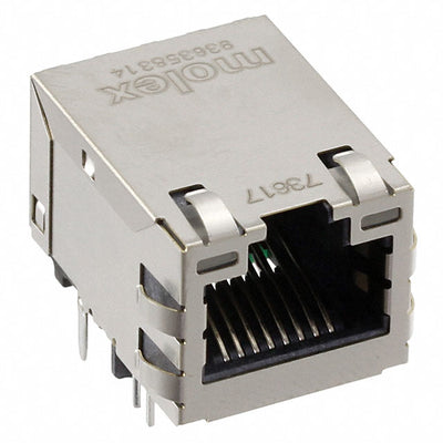 936358314 by Molex - CONNECTOR JACK 1PORT 100 BASE-TX PCB