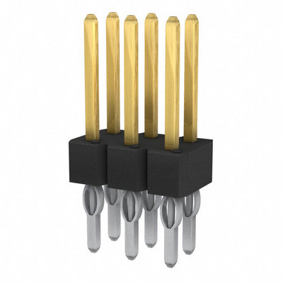93690-101-06LF by Amphenol ICC (FCI) - CONNECTOR HEADER VERT 6POS 2.54MM
