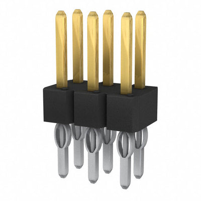 93690-103-06LF by Amphenol ICC (FCI) - CONNECTOR HEADER VERT 6POS 2.54MM