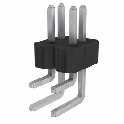 93939-404HLF by Amphenol ICC (FCI) - CONNECTOR HEADER R/A 4POS 2.54MM