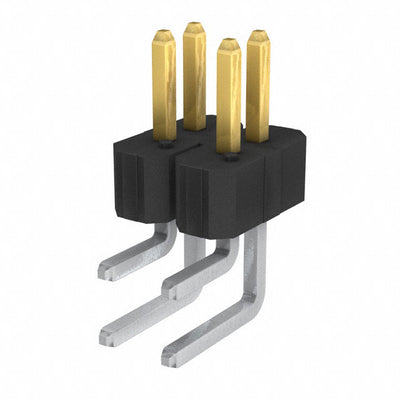 93939-104HLF by Amphenol ICC (FCI) - CONNECTOR HEADER R/A 4POS 2.54MM