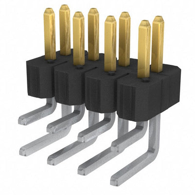93939-108HLF by Amphenol ICC (FCI) - CONNECTOR HEADER R/A 8POS 2.54MM