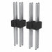 94010-444HLF by Amphenol ICC (FCI) - CONNECTOR HEADER VERT 44POS 2.54MM