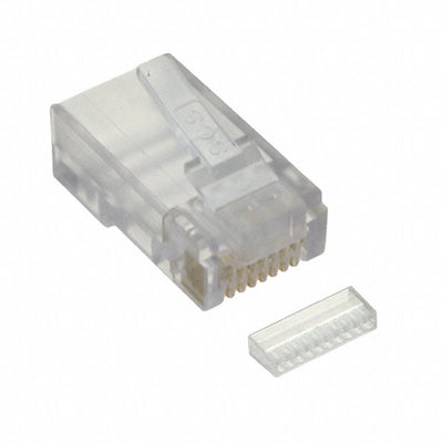 943-SP-370808M2 by Stewart Connector - CONNECTOR MOD PLUG 8P8C UNSHIELDED