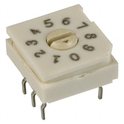 94HAB10T by Grayhill Inc. - SWITCH ROTARY DIP BCD 100MA 50V