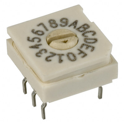 94HAB16T by Grayhill Inc. - SWITCH ROTARY DIP HEX 100MA 50V