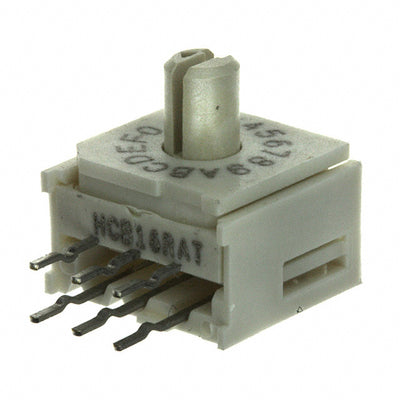 94HCB16RAT by Grayhill Inc. - SWITCH ROTARY DIP HEX 100MA 50V