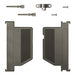 951-037-020R121 by NorComp Inc. - CONNECTOR BACKSHELL 37POS 60DEG SHLD