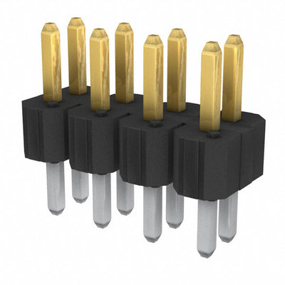 95105-108HLF by Amphenol ICC (FCI) - CONNECTOR HEADER VERT 8POS 2.54MM