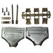 952-025-030R121 by NorComp Inc. - CONNECTOR BACKSHELL 25POS 180DEG SHLD
