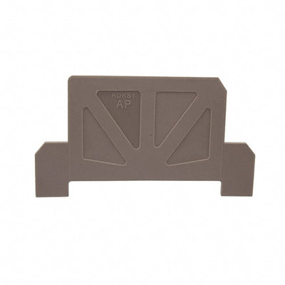 9532470000 by WeidmÃ¼ller - CONNECTOR TERM BLK END PLATE BEIGE