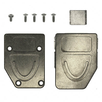955-009-030R121 by NorComp Inc. - CONNECTOR BACKSHELL 9P 45/180DEG SHLD