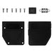 955-015-010R011 by NorComp Inc. - CONNECTOR BACKSHELL 15P 45/180DEG BLK