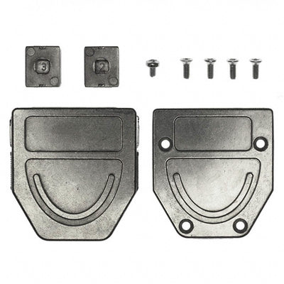 955-015-030R121 by NorComp Inc. - CONNECTOR BACKSHELL 15P 45/180DEG SHD