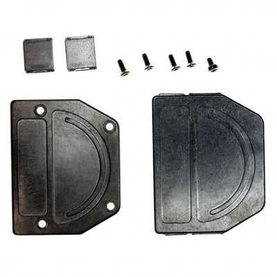 955-025-030R121 by NorComp Inc. - CONNECTOR BACKSHELL 25P 45/180DEG SHD