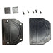 955-025-030R121 by NorComp Inc. - CONNECTOR BACKSHELL 25P 45/180DEG SHD