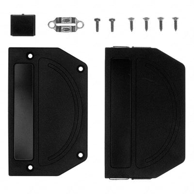 955-037-010R011 by NorComp Inc. - CONNECTOR BACKSHELL 37P 45/180DEG BLK