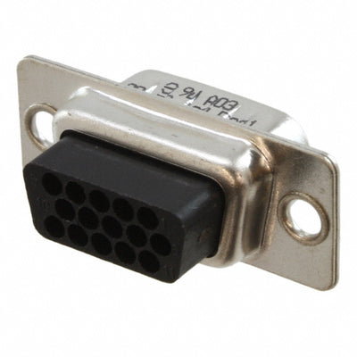 09561005601 by HARTING - CONNECTOR D-SUB HD HOUSING PLUG 15POS