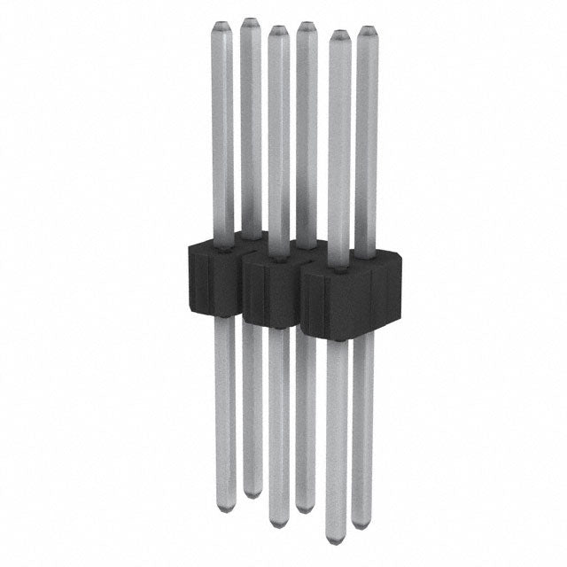 95687-406HLF by Amphenol ICC (FCI) - CONNECTOR HEADER VERT 6POS 2.54MM