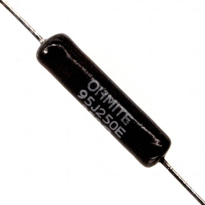 95J250E by Ohmite - RESISTOR 250 OHM 5% 5W AXIAL