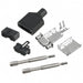 960-015-010R011 by NorComp Inc. - CONNECTOR BACKSHELL 15POS 180DEG SHLD