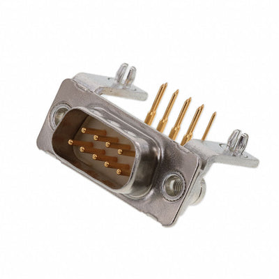 9641247233 by HARTING - CONNECTOR D-SUB PLUG 9POS R/A SLDR