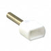 966144-1 by TE Connectivity AMP Connectors - CONNECTOR FERRULE DIN TWO X 20AWG WHT