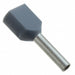 966144-2 by TE Connectivity AMP Connectors - CONNECTOR FERRULE DIN TWO X 18AWG GRY