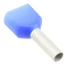 966144-8 by TE Connectivity AMP Connectors - CONNECTOR FERRULE DIN TWO X 14AWG BLU