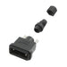 967-009-010R011 by NorComp Inc. - CONNECTOR BACKSHELL 9POS 180DEG BLACK