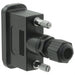 967-015-010R011 by NorComp Inc. - CONNECTOR BACKSHELL 15POS 180DEG BLK